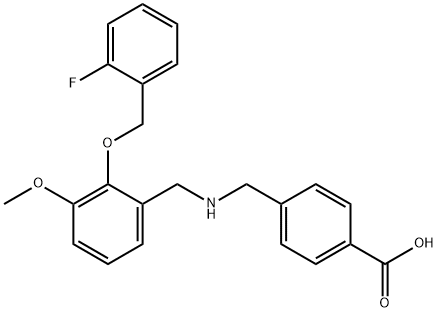 880811-29-0 4-[({2-[(2-fluorobenzyl)oxy]-3-methoxybenzyl}amino)methyl]benzoic acid