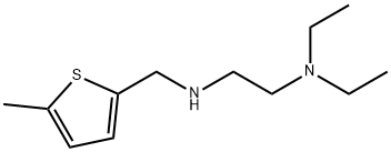 N-[2-(diethylamino)ethyl]-N-[(5-methyl-2-thienyl)methyl]amine,880811-99-4,结构式