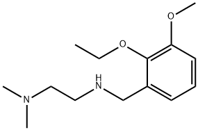 N-[2-(dimethylamino)ethyl]-N-(2-ethoxy-3-methoxybenzyl)amine 结构式