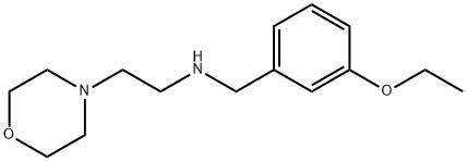 N-(3-ethoxybenzyl)-N-[2-(4-morpholinyl)ethyl]amine Struktur