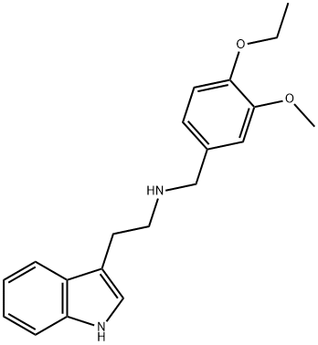 N-(4-ethoxy-3-methoxybenzyl)-N-[2-(1H-indol-3-yl)ethyl]amine,880812-69-1,结构式