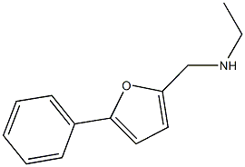 N-ethyl-N-[(5-phenyl-2-furyl)methyl]amine Structure