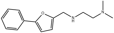 N-[2-(dimethylamino)ethyl]-N-[(5-phenyl-2-furyl)methyl]amine Struktur