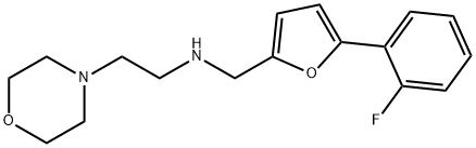 N-{[5-(2-fluorophenyl)-2-furyl]methyl}-N-[2-(4-morpholinyl)ethyl]amine,880814-96-0,结构式