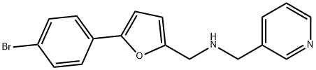 [5-(4-bromophenyl)-2-furyl]-N-(3-pyridinylmethyl)methanamine|