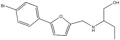 2-({[5-(4-bromophenyl)-2-furyl]methyl}amino)-1-butanol,880815-54-3,结构式