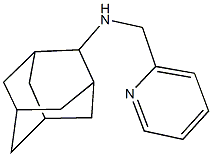N-(2-adamantyl)-N-(2-pyridinylmethyl)amine,880815-67-8,结构式