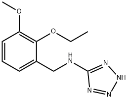 N-(2-ethoxy-3-methoxybenzyl)-N-(2H-tetraazol-5-yl)amine Structure