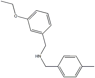 881039-33-4 N-(3-ethoxybenzyl)-N-(4-methylbenzyl)amine