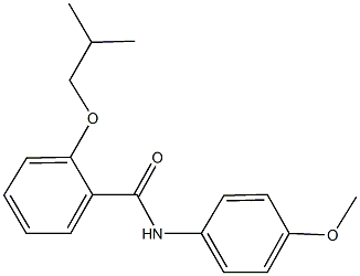 2-isobutoxy-N-(4-methoxyphenyl)benzamide|