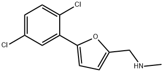 N-{[5-(2,5-dichlorophenyl)-2-furyl]methyl}-N-methylamine Structure