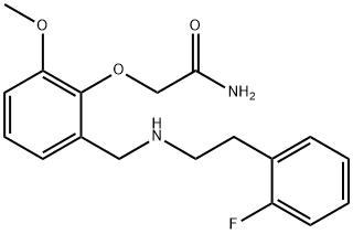 2-[2-({[2-(2-fluorophenyl)ethyl]amino}methyl)-6-methoxyphenoxy]acetamide|