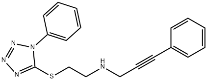 881449-78-1 3-phenyl-N-{2-[(1-phenyl-1H-tetraazol-5-yl)sulfanyl]ethyl}-2-propyn-1-amine
