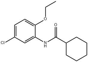 N-(5-chloro-2-ethoxyphenyl)cyclohexanecarboxamide Structure