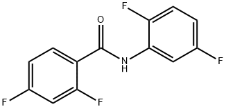 N-(2,5-difluorophenyl)-2,4-difluorobenzamide Structure