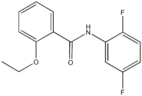 N-(2,5-difluorophenyl)-2-ethoxybenzamide Struktur