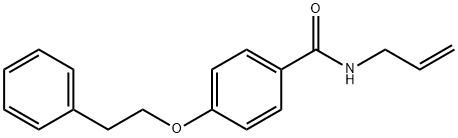 N-allyl-4-(2-phenylethoxy)benzamide Structure