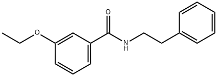 3-ethoxy-N-(2-phenylethyl)benzamide Struktur
