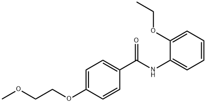 N-(2-ethoxyphenyl)-4-(2-methoxyethoxy)benzamide Structure