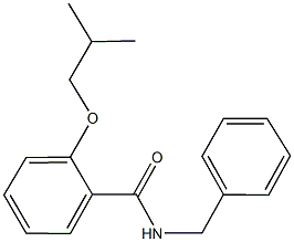 N-benzyl-2-isobutoxybenzamide Structure