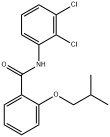 N-(2,3-dichlorophenyl)-2-isobutoxybenzamide Structure