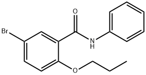 5-bromo-N-phenyl-2-propoxybenzamide Structure