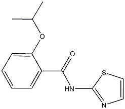 884440-11-3 2-isopropoxy-N-(1,3-thiazol-2-yl)benzamide