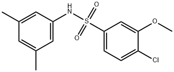 4-chloro-N-(3,5-dimethylphenyl)-3-methoxybenzenesulfonamide|