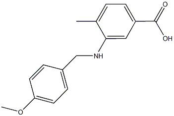 886632-52-6 3-[(4-methoxybenzyl)amino]-4-methylbenzoic acid