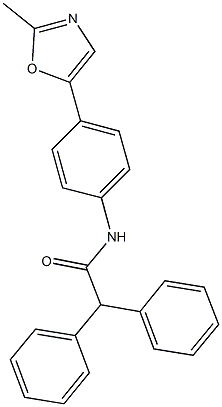 886674-48-2 N-[4-(2-methyl-1,3-oxazol-5-yl)phenyl]-2,2-diphenylacetamide