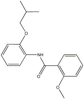 N-(2-isobutoxyphenyl)-2-methoxybenzamide Structure