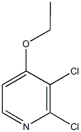 2,3-dichloropyridin-4-yl ethyl ether Struktur