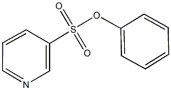 phenyl pyridine-3-sulfonate Struktur