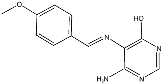 887571-47-3 6-amino-5-[(4-methoxybenzylidene)amino]pyrimidin-4-ol