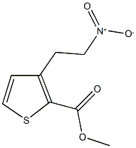 methyl 3-{2-nitroethyl}-2-thiophenecarboxylate Structure