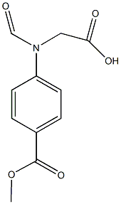 [formyl-4-(methoxycarbonyl)anilino]acetic acid|