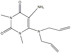 5-amino-6-(diallylamino)-1,3-dimethyl-2,4(1H,3H)-pyrimidinedione|