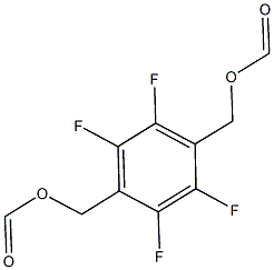 2,3,5,6-tetrafluoro-4-[(formyloxy)methyl]benzyl formate|