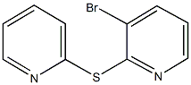 3-bromopyridin-2-yl pyridin-2-yl sulfide Structure