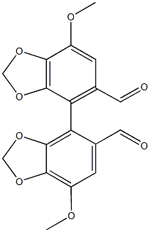 5,5'-formyl-7,7'-methoxy-4,4'-bis(1,3-benzodioxole)|