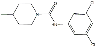 N-(3,5-dichlorophenyl)-4-methyl-1-piperidinecarboxamide,890277-76-6,结构式