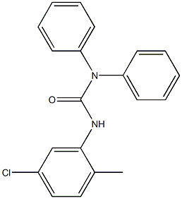 N'-(5-chloro-2-methylphenyl)-N,N-diphenylurea Structure