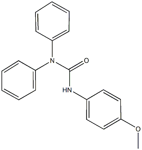 890602-83-2 N'-(4-methoxyphenyl)-N,N-diphenylurea