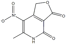 7-nitro-6-methylfuro[3,4-c]pyridine-3,4(1H,5H)-dione,89159-37-5,结构式