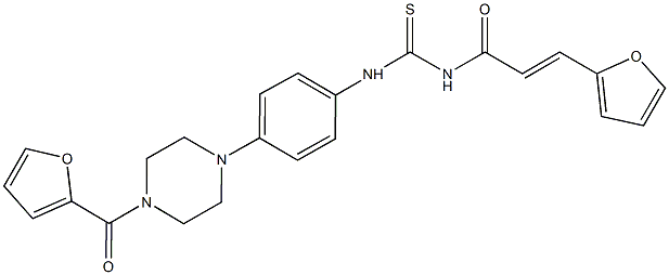 N-{4-[4-(2-furoyl)-1-piperazinyl]phenyl}-N