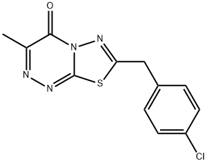 7-(4-chlorobenzyl)-3-methyl-4H-[1,3,4]thiadiazolo[2,3-c][1,2,4]triazin-4-one|