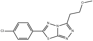 892684-94-5 2-[6-(4-chlorophenyl)[1,2,4]triazolo[3,4-b][1,3,4]thiadiazol-3-yl]ethyl methyl ether