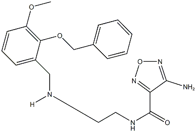 4-amino-N-(2-{[2-(benzyloxy)-3-methoxybenzyl]amino}ethyl)-1,2,5-oxadiazole-3-carboxamide|