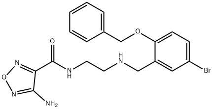 893589-73-6 4-amino-N-(2-{[2-(benzyloxy)-5-bromobenzyl]amino}ethyl)-1,2,5-oxadiazole-3-carboxamide