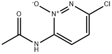 N-(6-chloro-2-oxidopyridazin-3-yl)acetamide Struktur